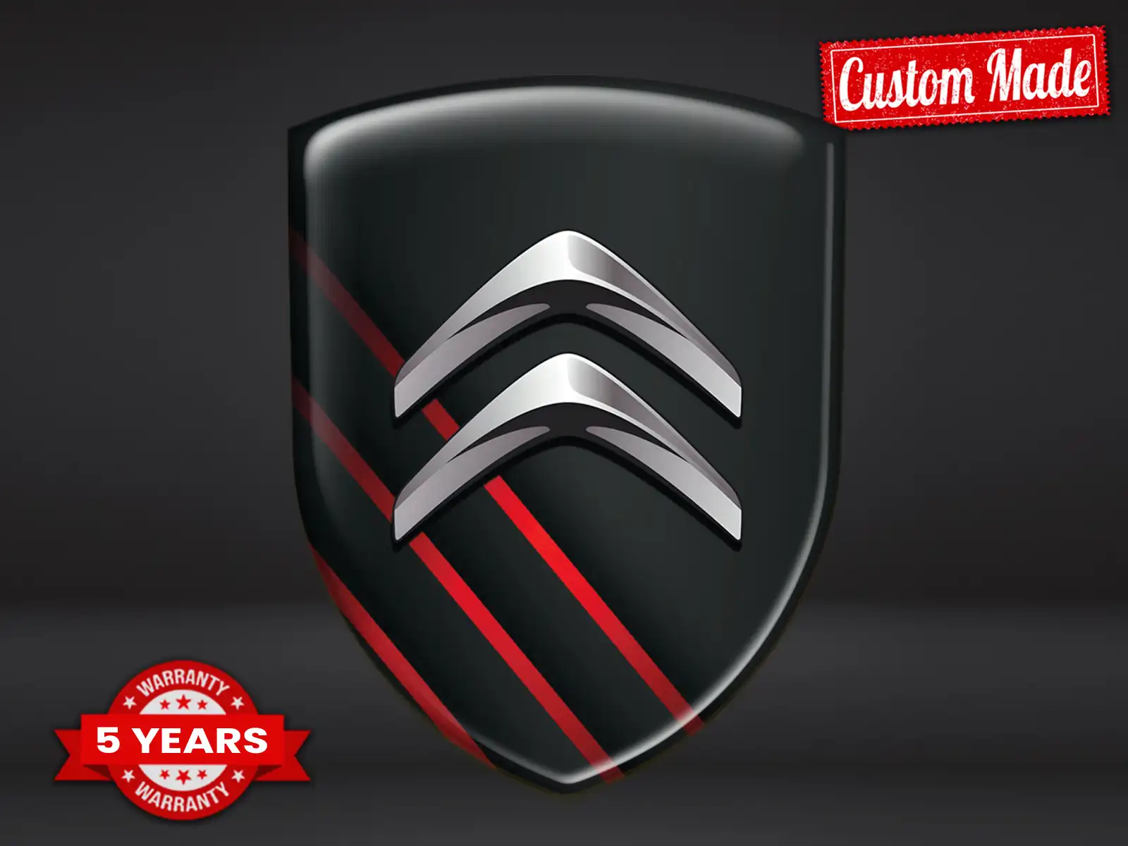 Citroen Autocollant Étanche Max Résistant Disposition Pro Élégant